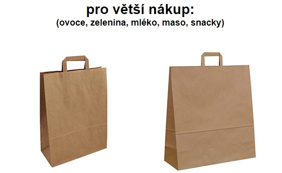 tašky pro větší nákup